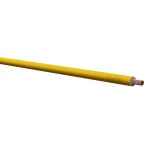 CABO FIO FLEXIVEL CORFIO FIO 750V 1.5MM ROLO 25M AMARELO