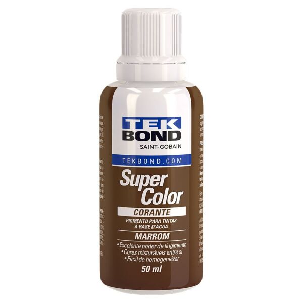 CORANTE LÍQUIDO TEKBOND MARROM 50ML