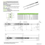 CORREDIÇA TELESCÓPICA FGVTN 450MM AMORTECEDOR