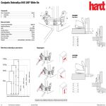 DOBRADIÇA CANECO 35MM HARDT 165º RETA SEM AMORTECEDOR