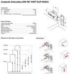 DOBRADIÇA CANECO 35 HARDT CLIP INOX AMORTECEDOR CURVA C/100