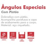 DOBRADIÇA CANECO 35 RENNA 45º CLICK AMORTECEDOR