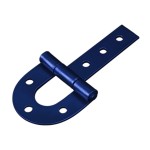 DOBRADIÇA PARA PORTEIRA SÃO ROMÃO N.02 210MM AZUL