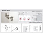 KIT C/2 DOBRADIÇAS CANECO 26MM CURVA