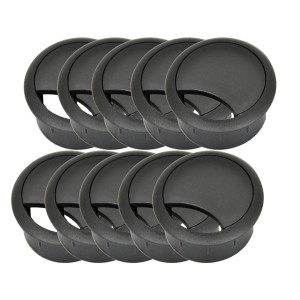 KIT C/10 PASSA FIO 46MM PEQUENO PRETO