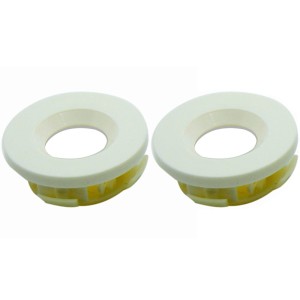 KIT C/2 LED EMBUTIR CIRCULAR PEQUENO D354 3000K BRANCO