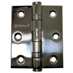 KIT C/3 DOBRADIÇAS INOX ROLAMENTO FERLOCK 3.5X3 POLIDA