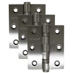 KIT C/3 DOBRADIÇAS INOX ROLAMENTO FERLOCK 3X2.5 ESCOVADA