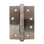 KIT C/3 DOBRADIÇAS INOX ROLAMENTO FERLOCK 4X3 ESCOVADA