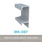 PERFIL ALUMÍNIO ROMETAL GOLA 15MM RM-087 6 MT INOX