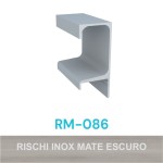 PERFIL ALUMÍNIO ROMETAL GOLA 18MM RM-086 6 MT INOX