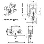 ROLDANA FERMAX BANDA RETA DUPLA BLINDADA RRB04