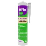 SILICONE BASE ÁGUA AFIX AMÊNDOA 430GR