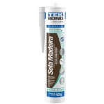 SILICONE BASE ÁGUA TEKBOND SELA MADEIRA BRANCO 425GR