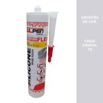 SILICONE BASE ÁGUA SULPEN CINZA CRISTAL TX 350GR