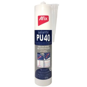 SILICONE PU AFIX CINZA 400GR