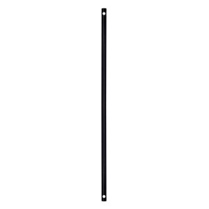 VARA PARA CREMONA AÇO 120CM PRETO